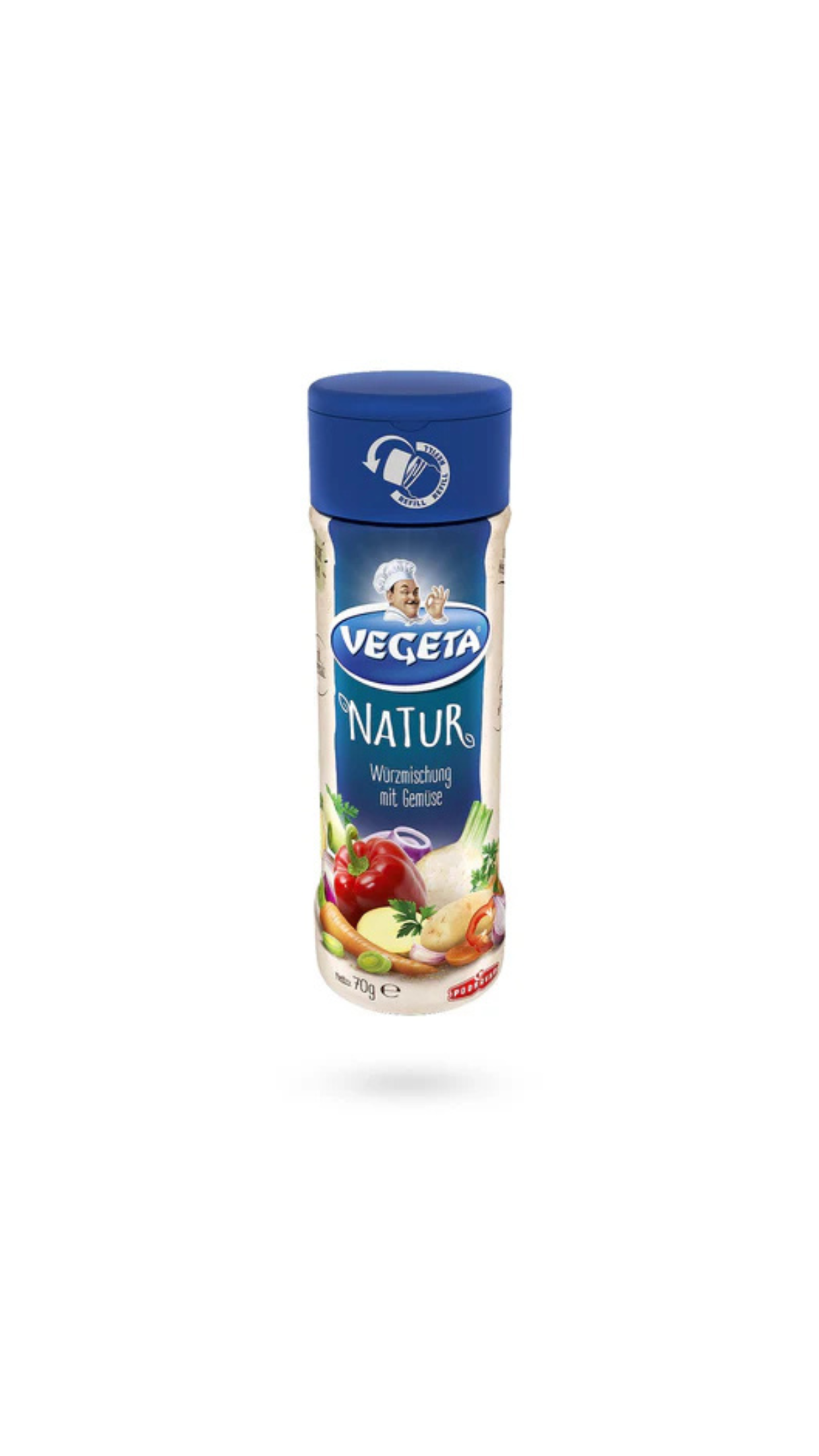Podravka - Vegeta Natur, 70g Streuer