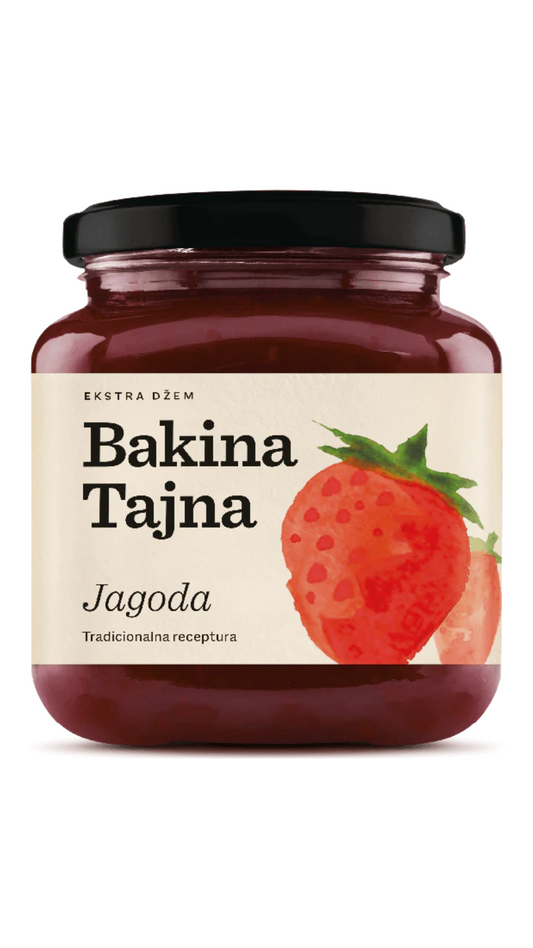 Bakina Tajna - Erdbeere (Erdbeermarmelade) 375g